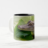 Young Alligator Tweekleurige Koffiemok (Voorkant links)