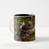 Young Alligator Tweekleurige Koffiemok (Voorkant links)