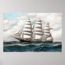 Young America op het Zee Clipper Ship