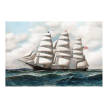 Young America op het Zee Clipper Ship