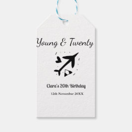 Young and twenty adventure happy birthday add name cadeaulabel