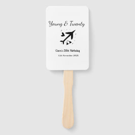 Young and twenty adventure happy birthday add name handwaaier