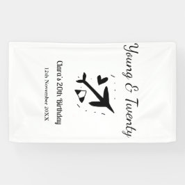 Young and twenty adventure happy birthday add name spandoek