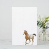 Young Appaloosa Horse Stationery Briefpapier (Staand voorkant)