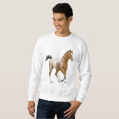 Young Appaloosa Horse Sweatshirt (Voorkant volledig)