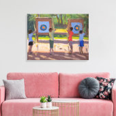 Young Archers 2012 Canvas Afdruk (Insitu (Woonkamer))