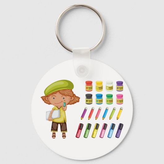 Young Artist Sleutelhanger (Voorkant)