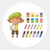 Young Artist Stickers (Voorkant)