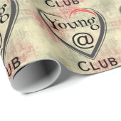 Young at Heart Club Inpakpapier (Rol Hoek)