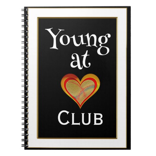 Young at Heart Club Notitieboek (Voorkant)