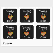 Young at Heart Club Sticker (Vel)