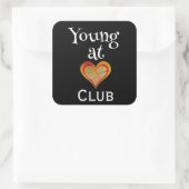 Young at Heart Club Sticker (Tas)