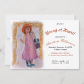 YOUNG AT HEART OP ELKE UITNODIGING VOOR EEN LEEFTI (Voorkant)