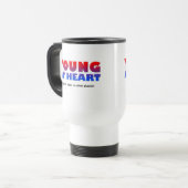 Young At Heart Travel Mug Reisbeker (Voorkant links)