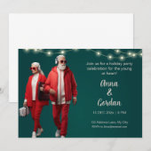 Young at heart vakantie feestuitnodiging bedankkaart (Voorkant / Achterkant)