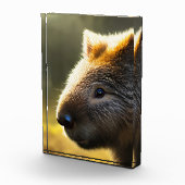 Young Australian Wombat, Photo Block Fotoblokken (Rechts)