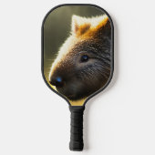 Young Australian Wombat, Pickleball Paddle (Achterkant)