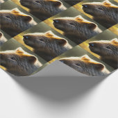 Young Australian Wombat, Wrapping Paper Cadeaupapier (Hoek)