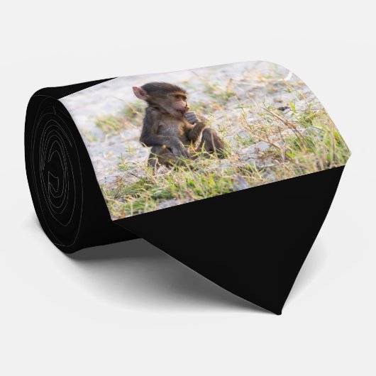 Young Baboon Stropdas (Opgerold)