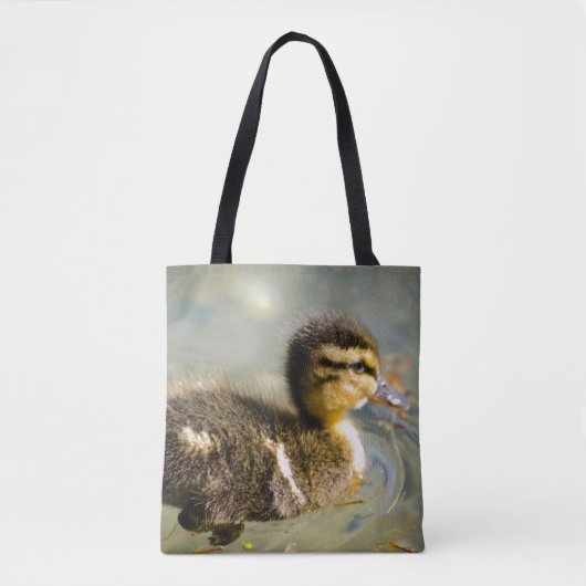 Young Baby Duck Tote Bag (Voorkant)