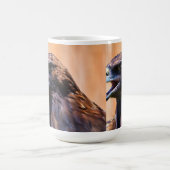 Young Bald Eagle and Sunlight Wildlife Art Koffiemok (Center)