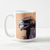 Young Bald Eagle and Sunlight Wildlife Art Koffiemok (Links)