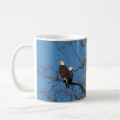 Young Bald Eagle Couple Koffiemok (Links)
