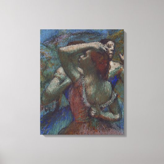 Young Ballet Dancers (Ballerinas) (door Edgar Dega Canvas Afdruk (Voorkant)