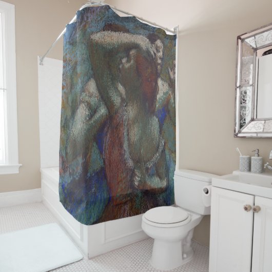 Young Ballet Dancers (Ballerinas) (door Edgar Dega Douchegordijn (In situ)