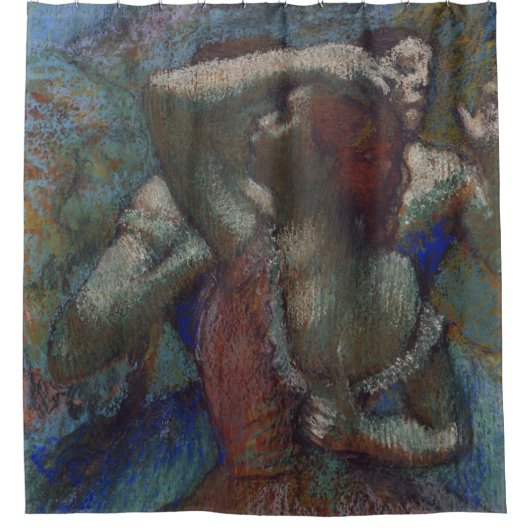 Young Ballet Dancers (Ballerinas) (door Edgar Dega Douchegordijn (Voorkant)