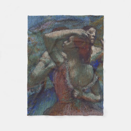 Young Ballet Dancers (Ballerinas) (door Edgar Dega Fleece Deken (Voorkant)