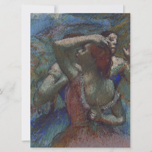 Young Ballet Dancers (Ballerinas) (door Edgar Dega Kaart (Voorkant)