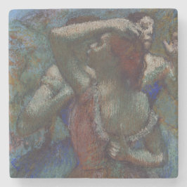 Young Ballet Dancers (Ballerinas) (door Edgar Dega Stenen Onderzetter