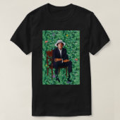 Young Barack Obama Portrait Weed T-shirt (Design voorkant)
