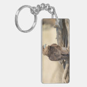 Young Bateleur Sleutelhanger (Voorkant Links)