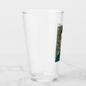 Young Beauty (Elegant Woman) (Vrouw-portret) Glas (Rechts)