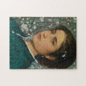 Young Beauty (Elegant Woman) (Vrouw-portret) Legpuzzel (Horizontaal)