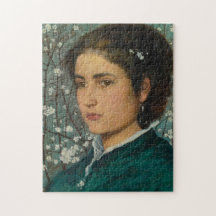Young Beauty (Elegant Woman) (Vrouw-portret)