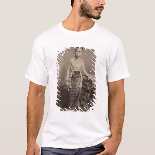 Young Birmese girl, c.1875 T-shirt (Voorkant)