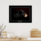 Young Black Beer Art Study Poster (Keuken)