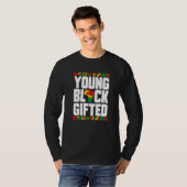 Young Black ed History Maand Boys Girls T-shirt (Voorkant volledig)