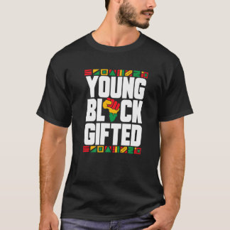 Young Black ed History Maand Boys Girls T-shirt
