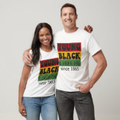 Young Black Free-ish Since 1865 Black History Mont T-shirt (Unisex)