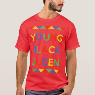 Young Black Queen LGBT Pride Month T-shirt