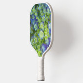 Young Blue Hydrangea Blooms Floral Pickleball Paddle (Links)