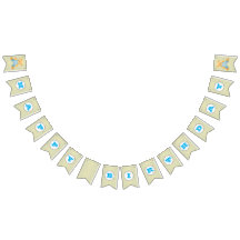 Young Boy Polka Dot/Teddy Bear Birthday Bunting