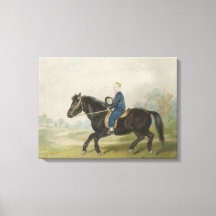 Young Boy Riding a Pony (door Penry Williams)
