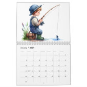 Young Boys Vist 12 maanden 2026 Wall Kalender (Jan 2027)