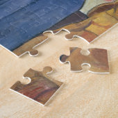 Young Breton Woman, 1889 (olie op doek) Legpuzzel (Zijkant)