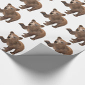 Young Brown Beer Cadeaupapier (Hoek)